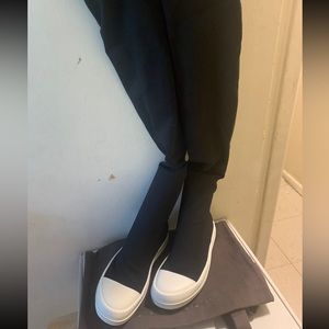 Rick Owen ThighHigh. Clean before Ship. Doesn’t come with tote bag or box